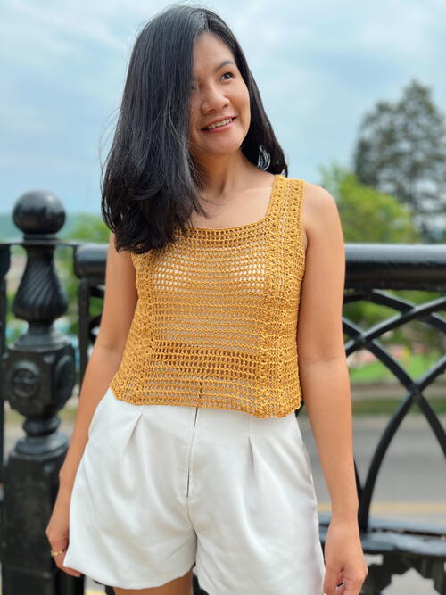 Lacy Crochet Tank Top Lacy Crochet Tank Top