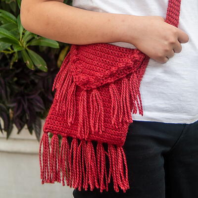 Annie's Boho Shoulder Bag Crochet Pattern