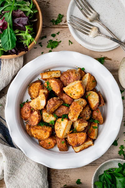 Crispy Parmesan Potatoes Crispy Parmesan Potatoes