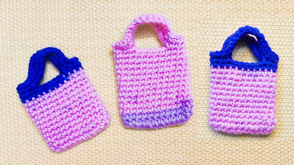 Quick Crochet Mini Tote Bag Quick Crochet Mini Tote Bag