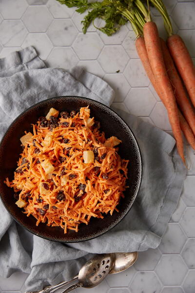 Carrot Salad With Raisins Carrot Salad With Raisins
