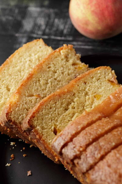 Peach Pound Cake Peach Pound Cake