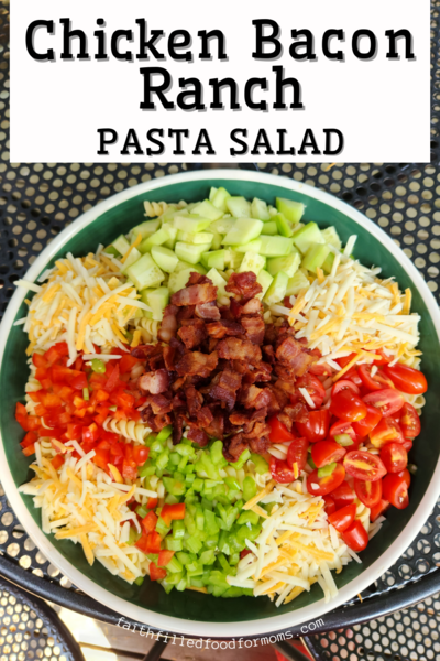 Best Chicken Bacon Ranch Pasta Salad Recipe Ever Best Chicken Bacon Ranch Pasta Salad Recipe Ever