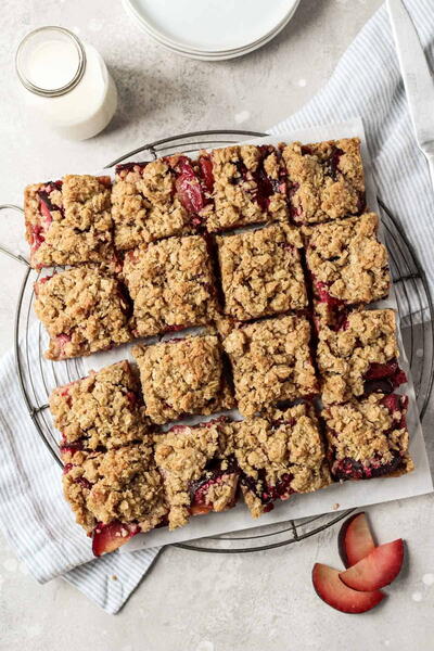 Easy Plum Bars