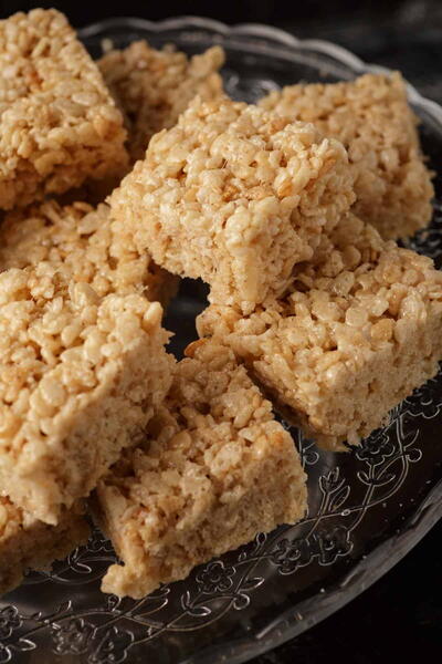Brown Butter Rice Krispie Treats Brown Butter Rice Krispie Treats