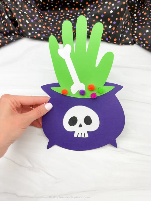 Witches Brew Handprint Craft Witches Brew Handprint Craft