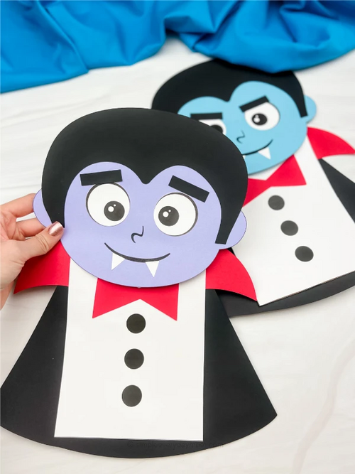 Vampire Paper Bag Puppet Craft Vampire Paper Bag Puppet Craft