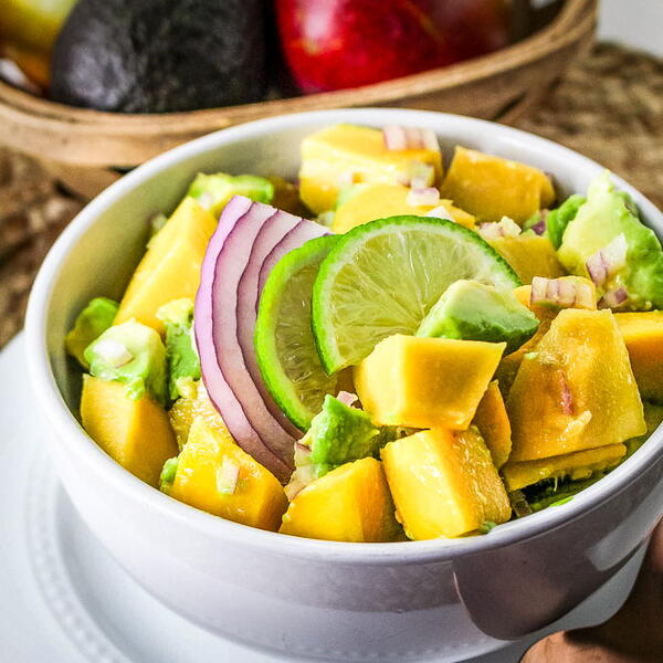 Avocado Mango Salad Avocado Mango Salad