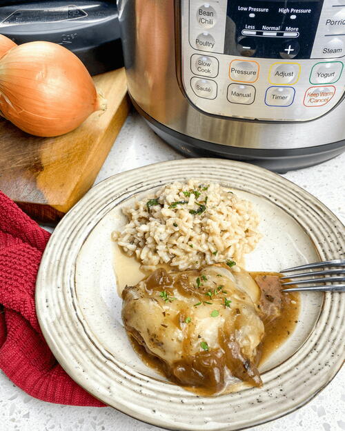 Instant Pot French Onion Soup With Chicken Instant Pot French Onion Soup With Chicken