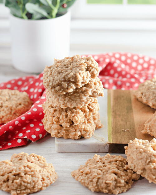 No Bake Peanut Butter Oatmeal Cookies No Bake Peanut Butter Oatmeal Cookies