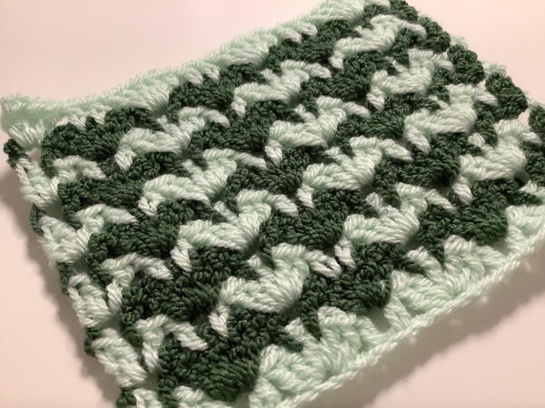 Crochet Irish Fan Stitch Pattern Crochet Irish Fan Stitch Pattern