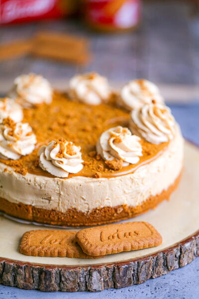 Easy No Bake Biscoff Cheesecake Easy No Bake Biscoff Cheesecake