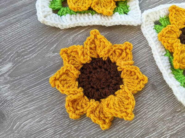 Crochet Sunflower Crochet Sunflower