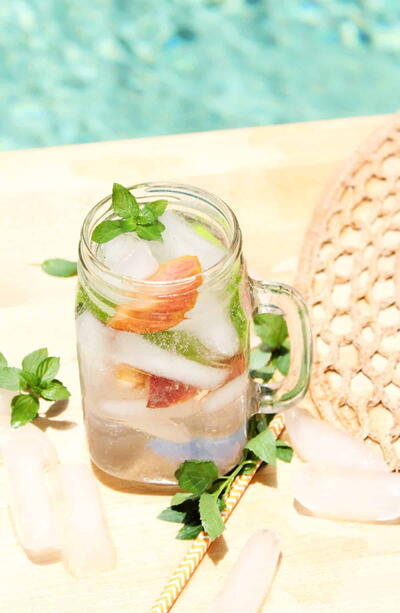 Peach Mojitos Peach Mojitos