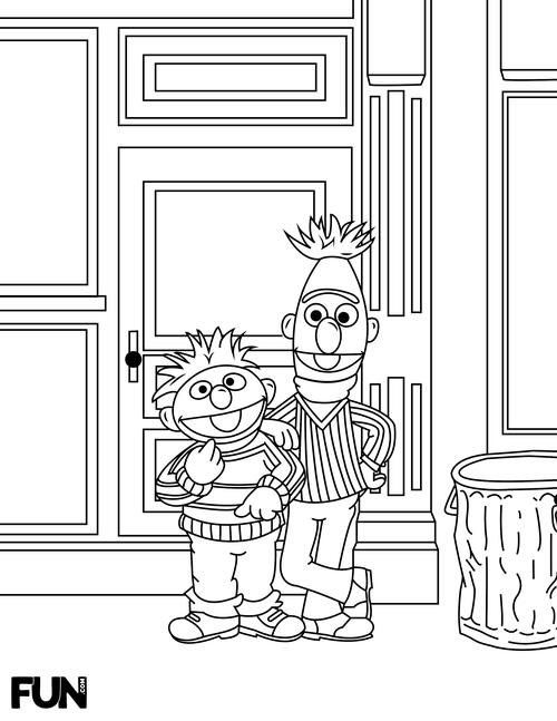 Sesame Street Coloring Page Printables Sesame Street Coloring Page Printables