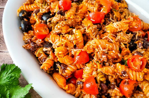 Taco Pasta Salad Taco Pasta Salad
