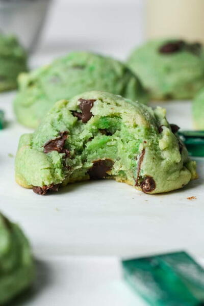 Mint Chocolate Chip Cookies Mint Chocolate Chip Cookies