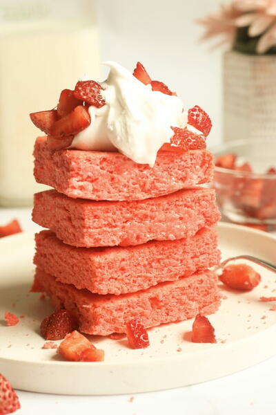 Strawberry Brownies Strawberry Brownies