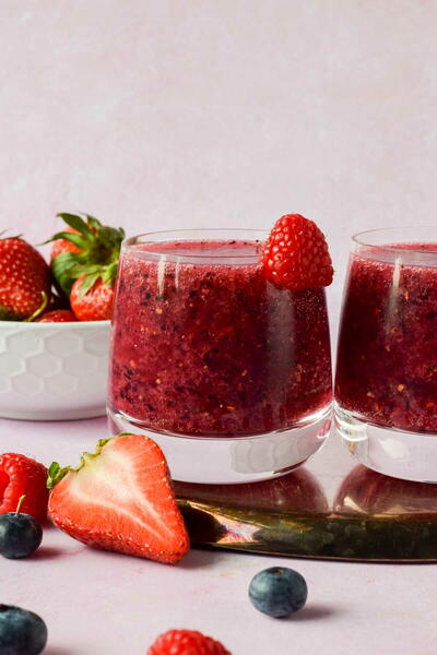 Frozen Berry Prosecco Sangria Frozen Berry Prosecco Sangria