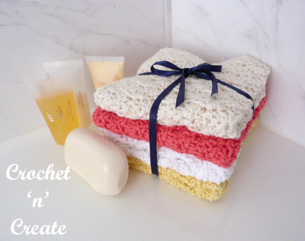 Shell Washcloth Shell Washcloth