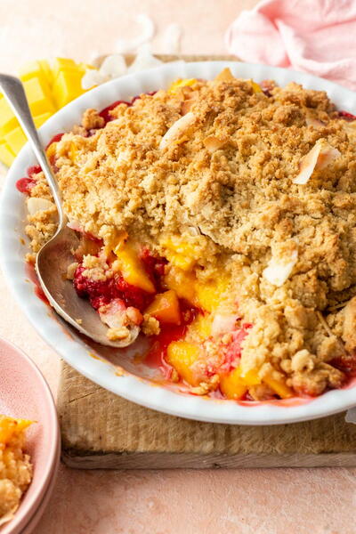 Mango Coconut Crumble Mango Coconut Crumble