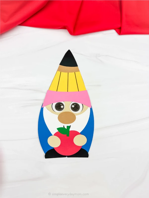 Back To School Gnome Craft Back To School Gnome Craft