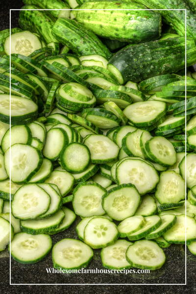 Easy Recipe For Pickled Cucumber Slices Easy Recipe For Pickled Cucumber Slices