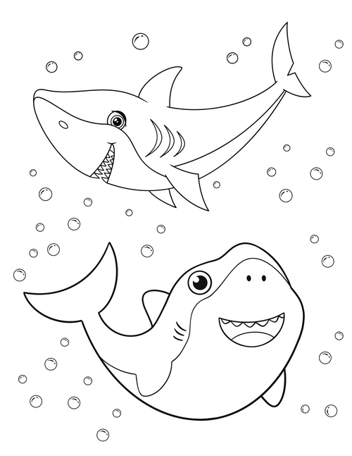 Spectacular Shark Coloring Pages Spectacular Shark Coloring Pages