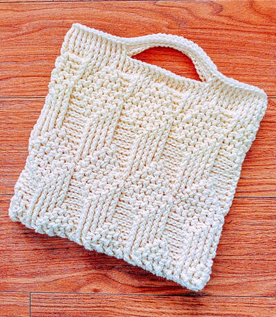 Crochet Cubes Purse - No Sew Crochet Purse Pattern
