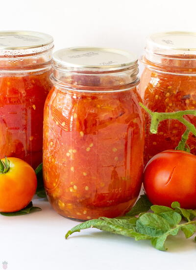 The Easiest Method For Peeling Tomatoes For Canning