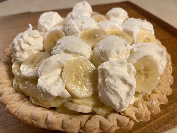 Old-fashioned Banana Cream Pie Recipe Old-fashioned Banana Cream Pie Recipe