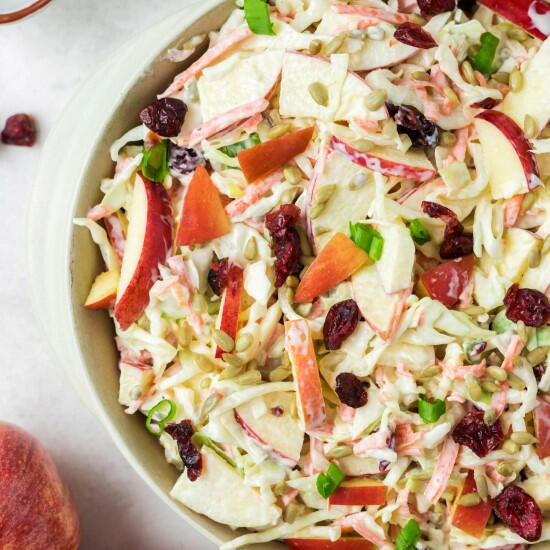 Apple Cranberry Coleslaw Apple Cranberry Coleslaw