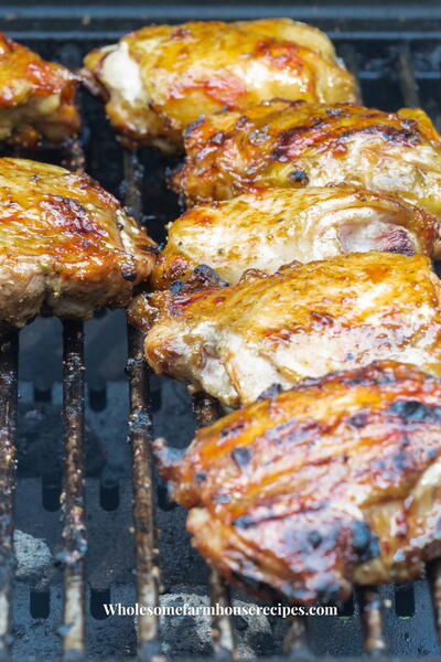 Grilled Chicken Thighs Grilled Chicken Thighs