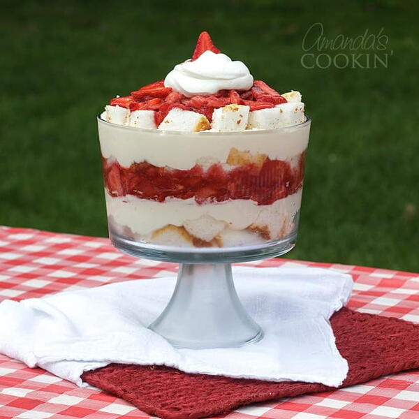 Strawberry Shortcake Trifle Strawberry Shortcake Trifle