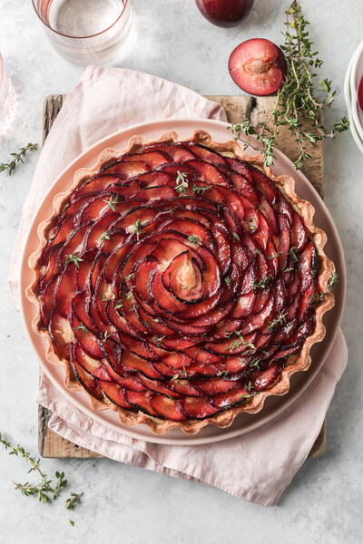 Plum Frangipane Tart Plum Frangipane Tart