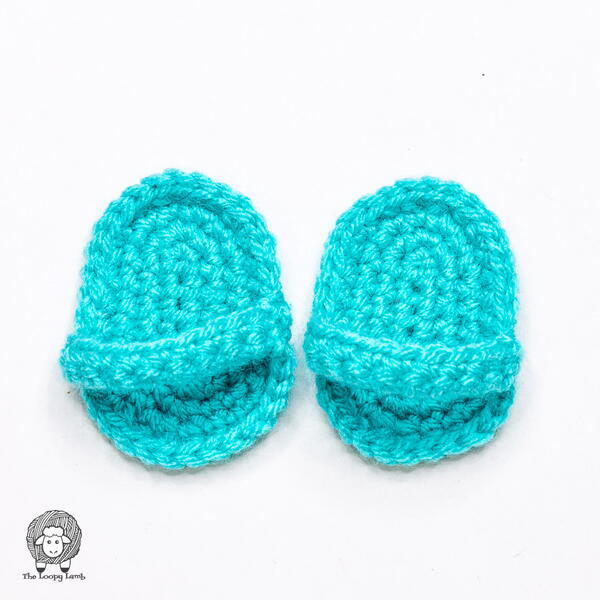 Easy Crochet Doll Sandals Easy Crochet Doll Sandals
