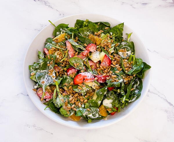 Strawberry Spinach Salad Strawberry Spinach Salad