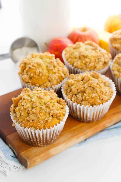 Apple Crumble Muffins Apple Crumble Muffins