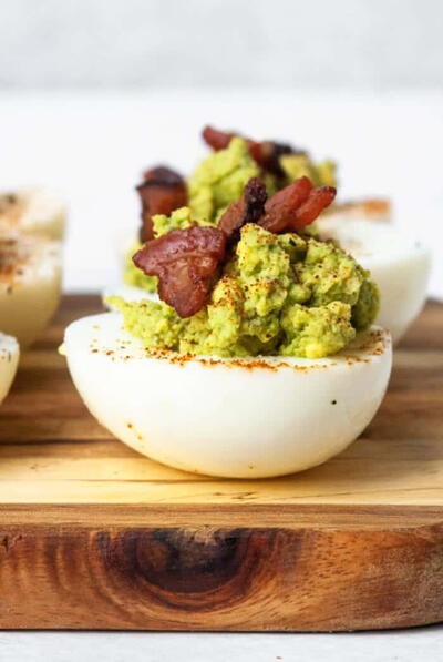Keto Deviled Eggs Recipe Without Mayonnaise