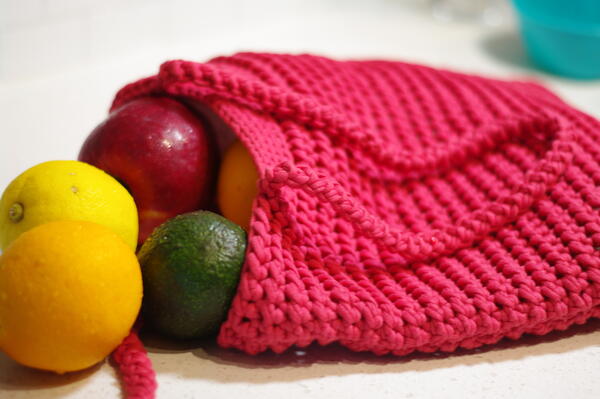 The Crochet Market Bag