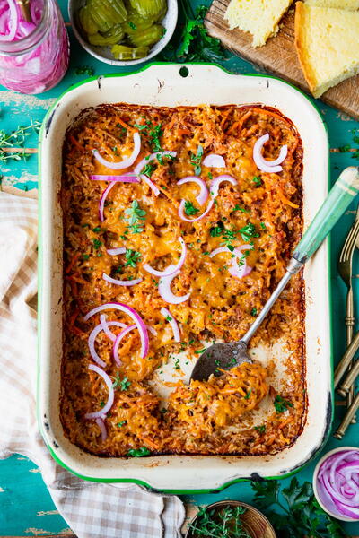 Dump-and-bake Bbq Pulled Pork Casserole Dump-and-bake Bbq Pulled Pork Casserole