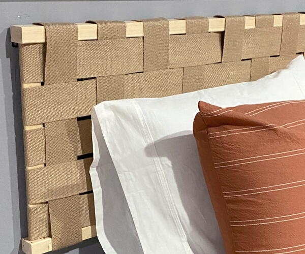 Easy Woven Headboard Easy Woven Headboard