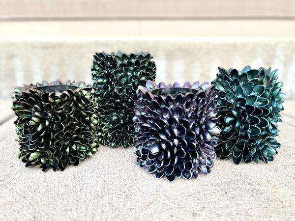 Upcycled Pistachio Shell Jars Upcycled Pistachio Shell Jars