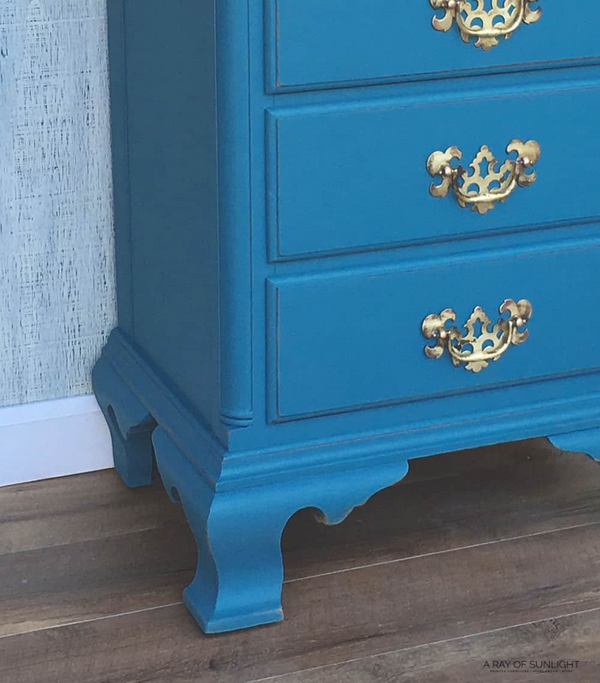 Elegant Blue Nightstand Elegant Blue Nightstand