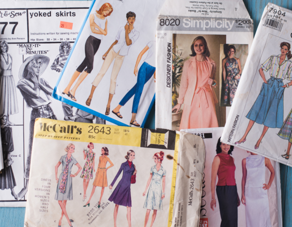 How to Reuse Sewing Patterns