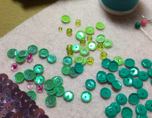 How to Sew on Sequins
