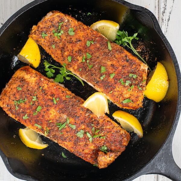 Blackened Baked Salmon Blackened Baked Salmon