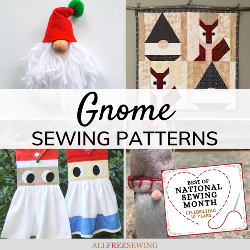 10 Free Gnome Sewing Patterns 10 Free Gnome Sewing Patterns