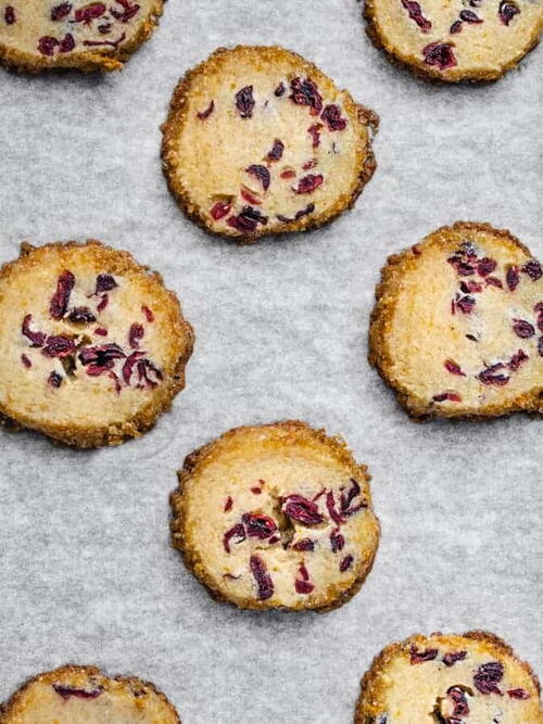 Cranberry Orange Shortbread Cookies Cranberry Orange Shortbread Cookies