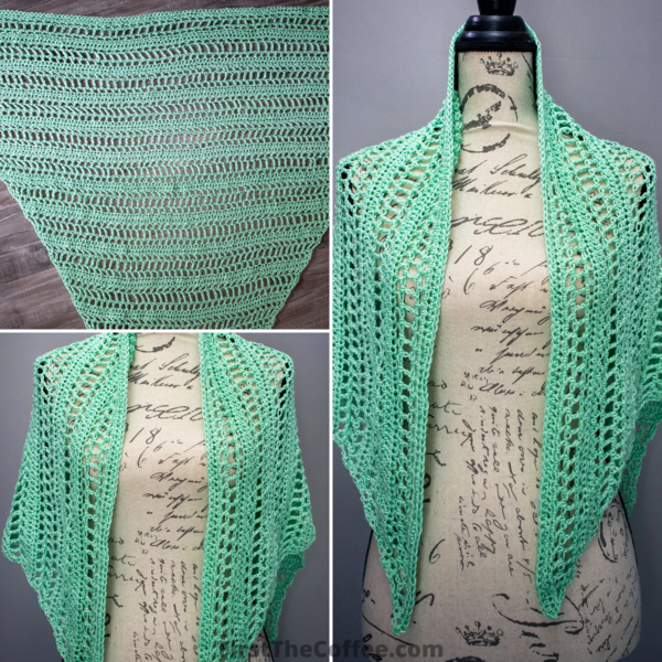 The Summer Mint Shawl The Summer Mint Shawl